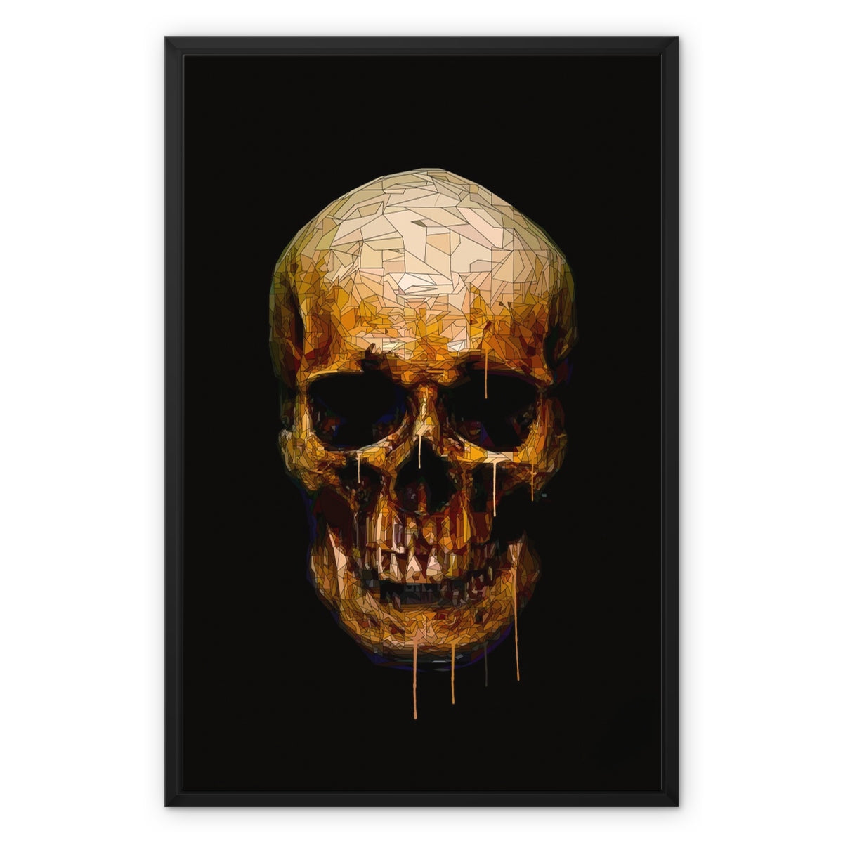 Skull Framed Canvas