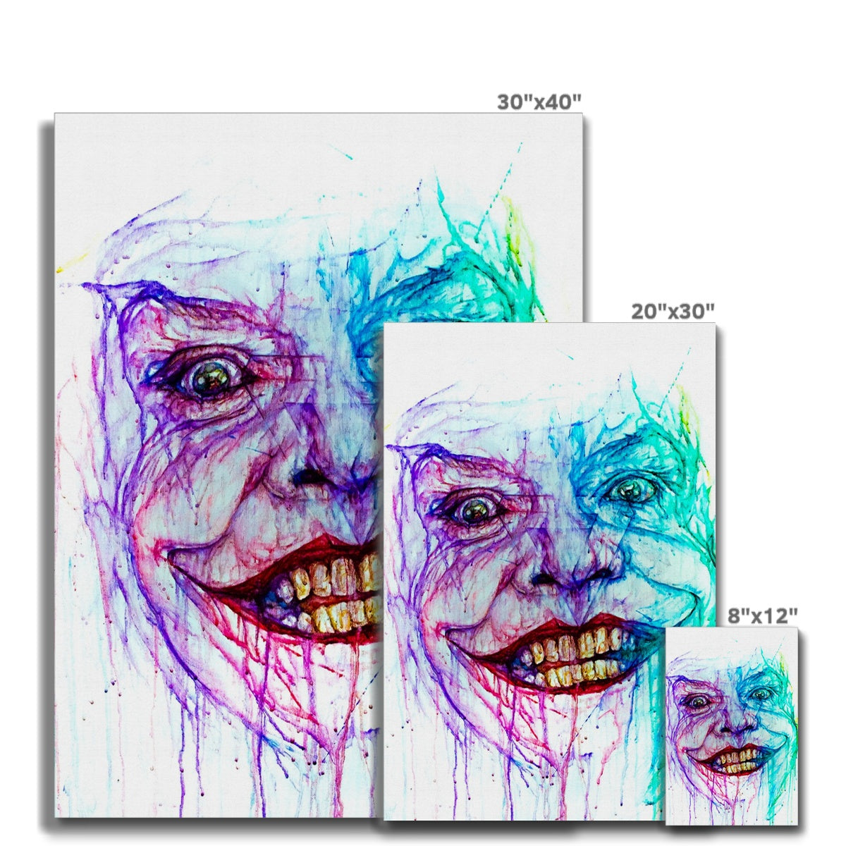 Naughty Nicholson Canvas