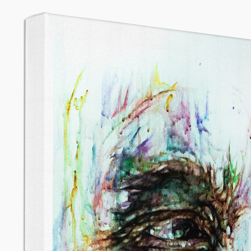 Laughing Ledger (darker) Canvas