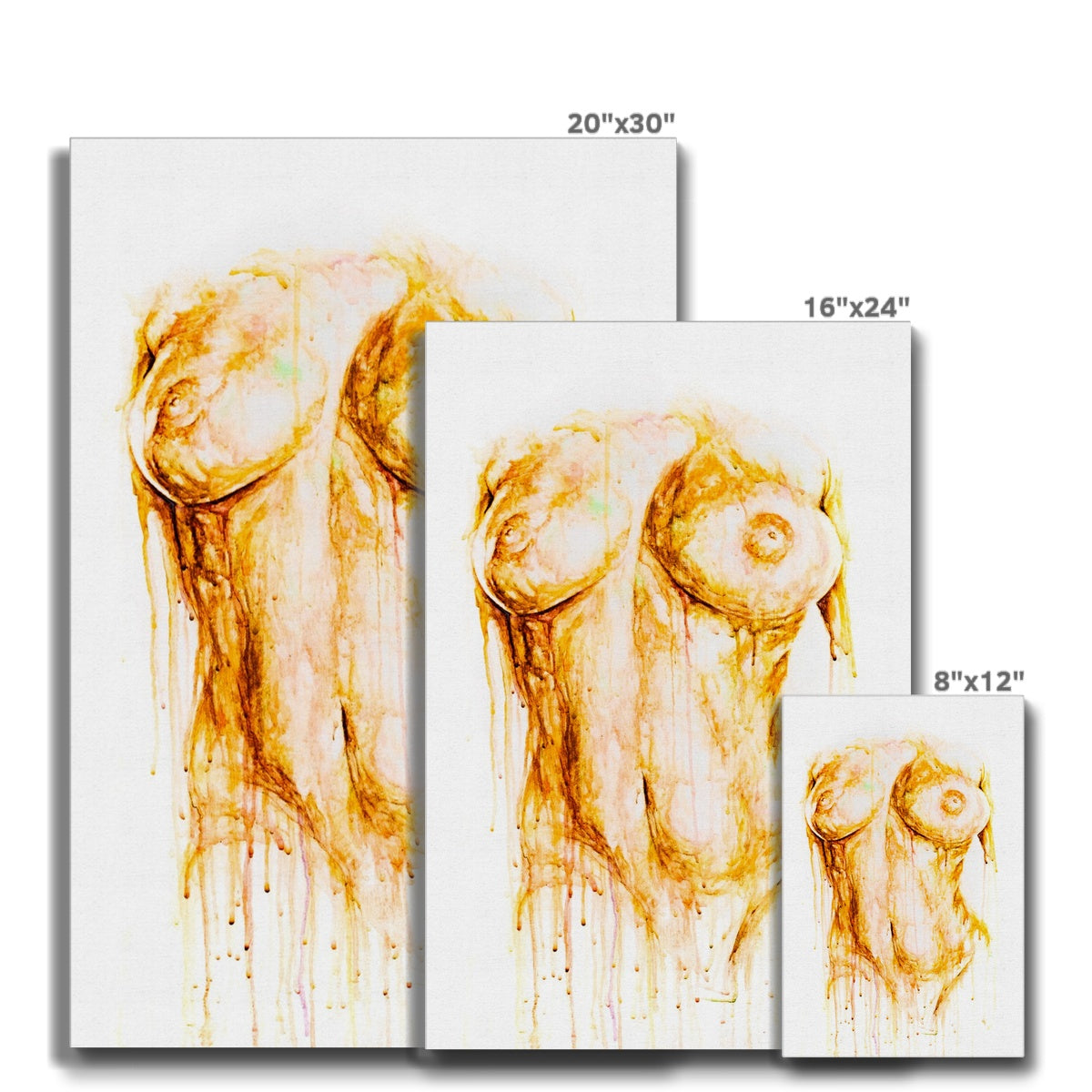 Female Torso Eco Canvas