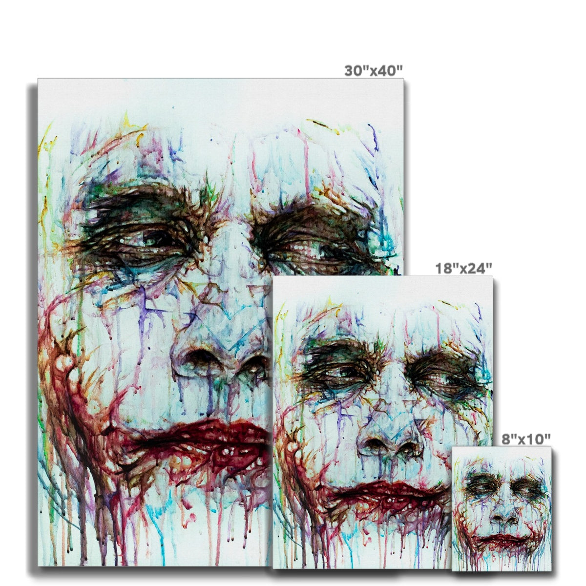 Laughing Ledger (darker) Canvas