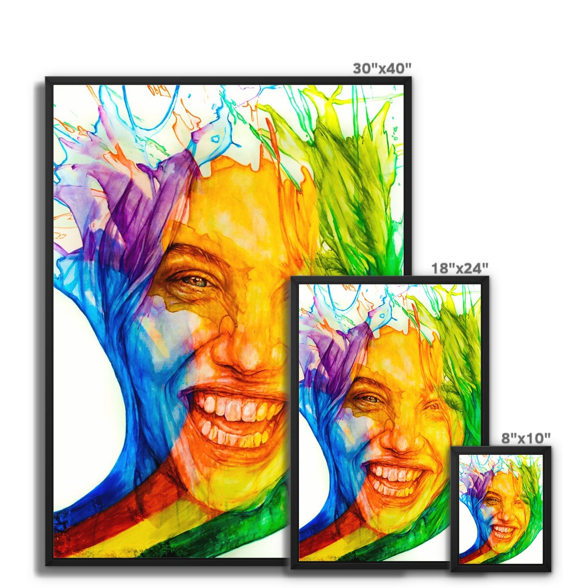 Solace Framed Canvas