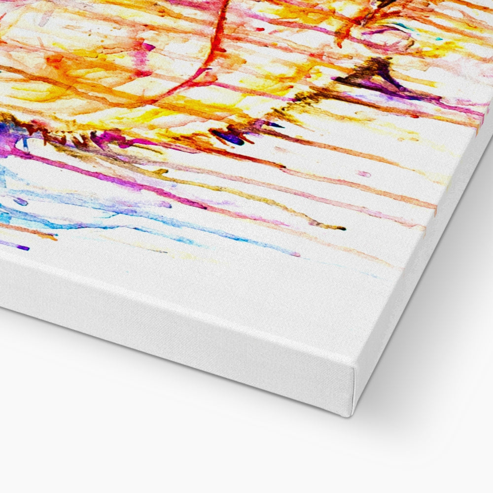 Mischievous Manny Canvas