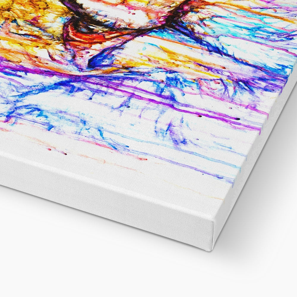Longing Lionel Eco Canvas