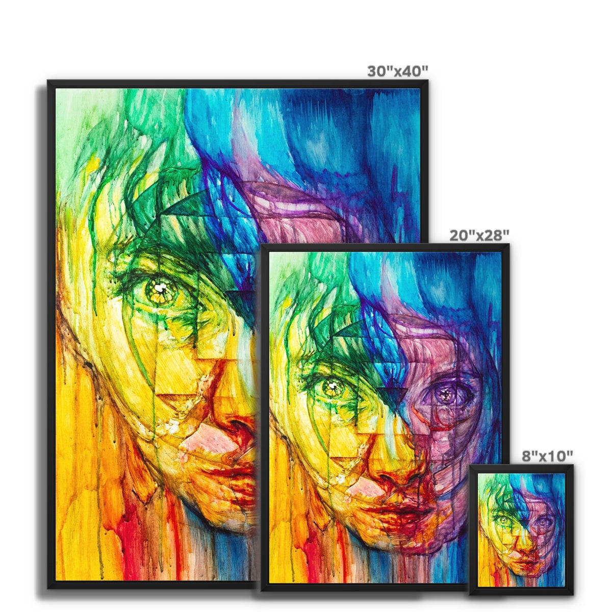 Adamance Framed Canvas