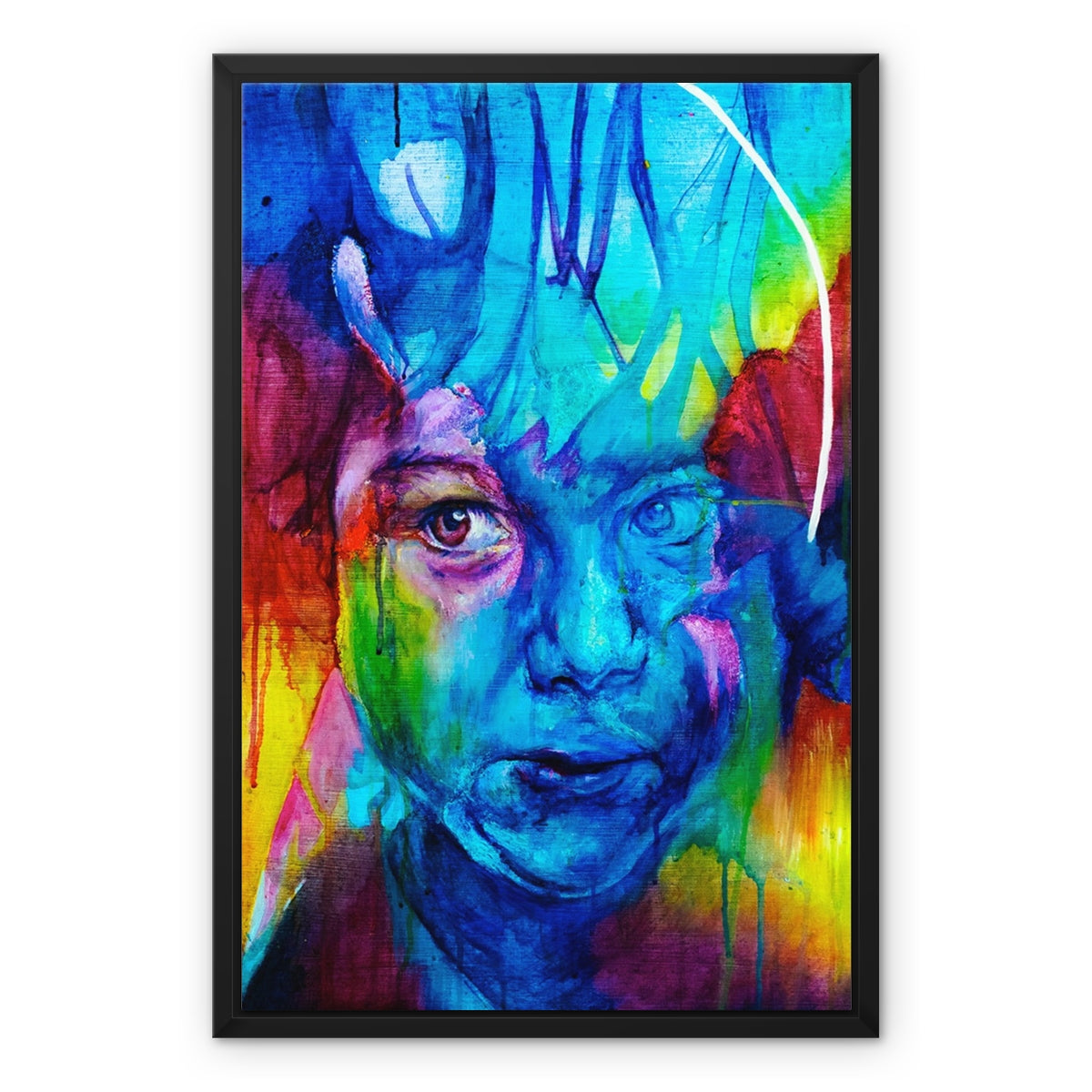 Inner Child Framed Canvas