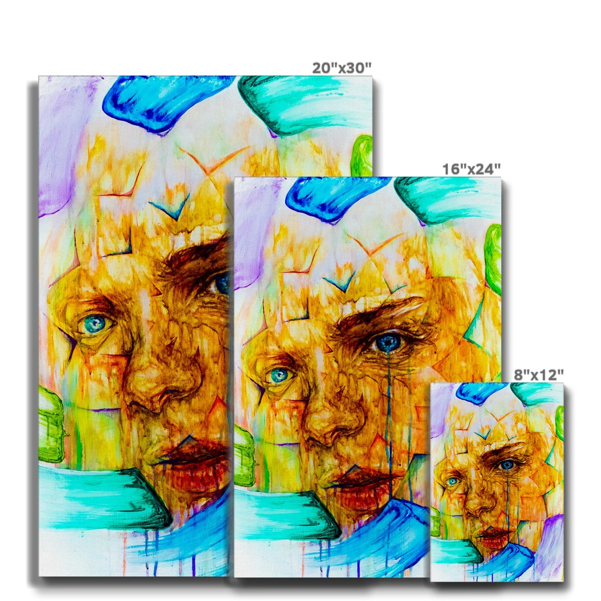 Don't Cry Eco Canvas
