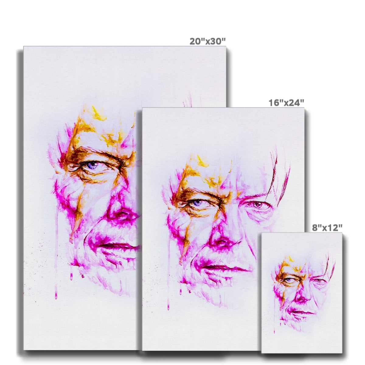 David Bowie Eco Canvas