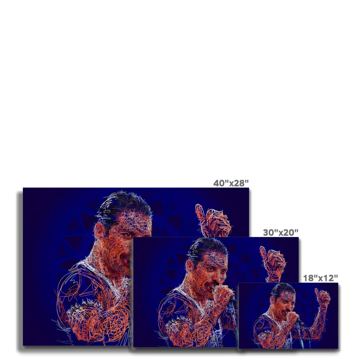 Frequency of Freddy Canvas
