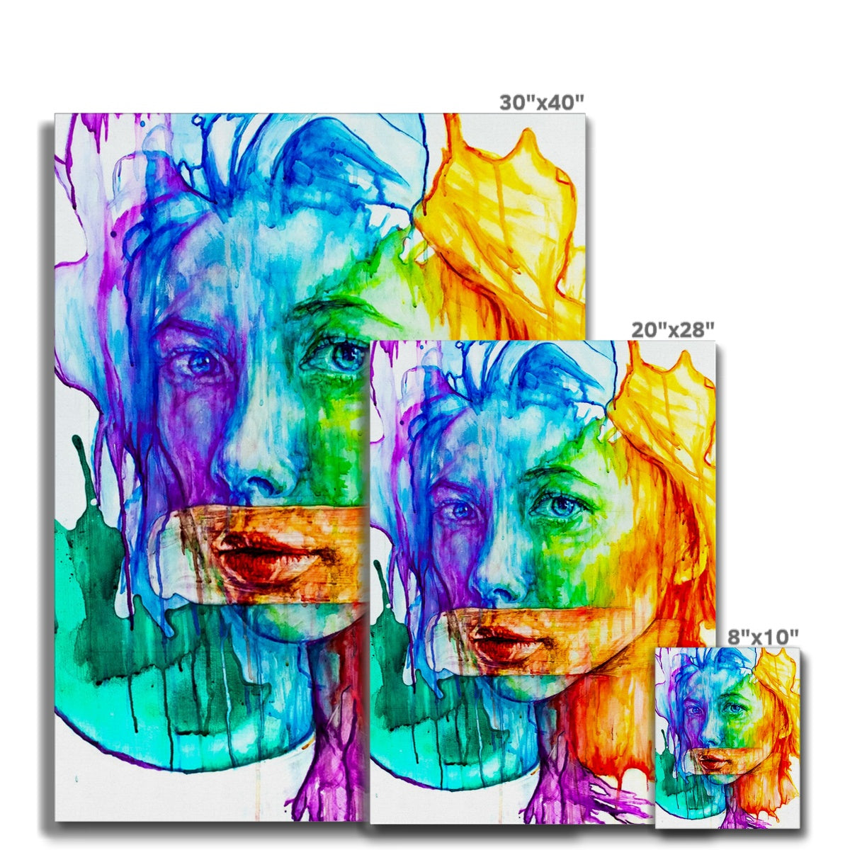 Say Nothing Canvas