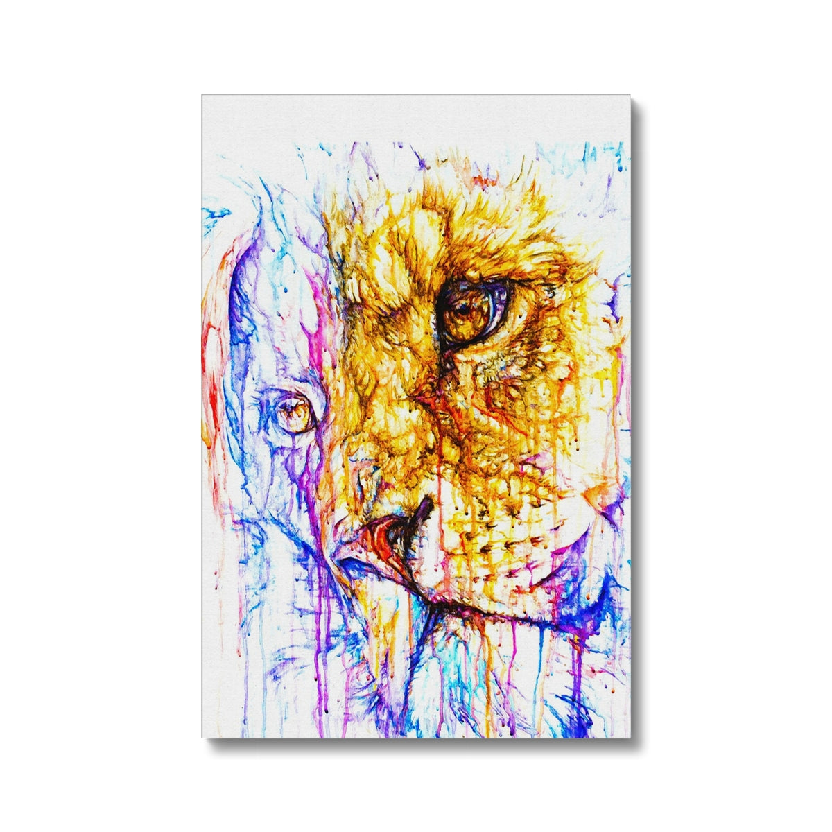 Longing Lionel Eco Canvas