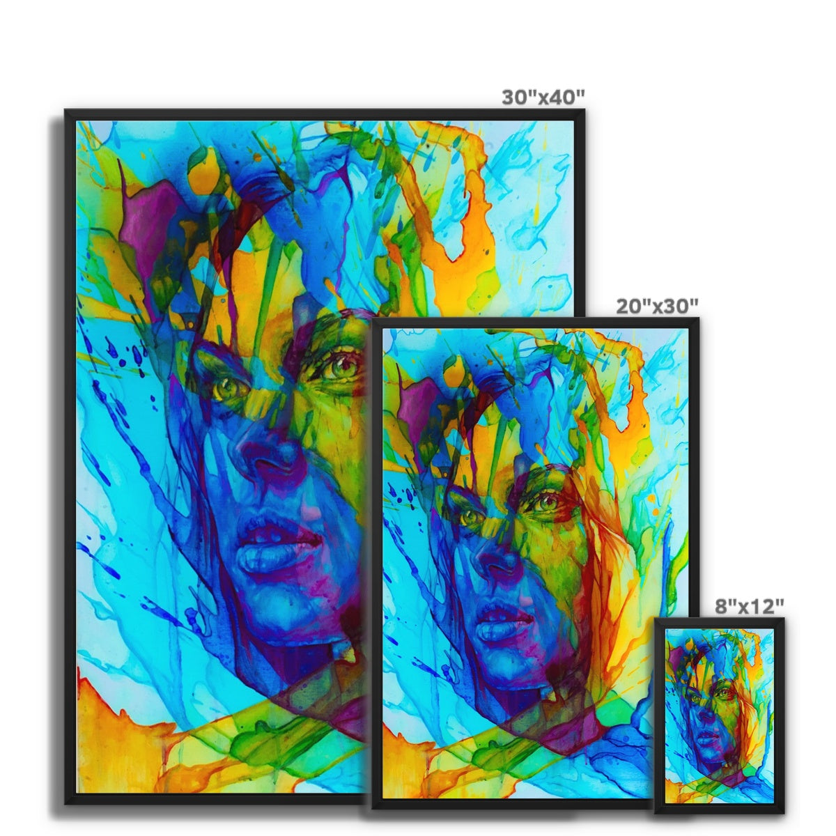 Emergence Framed Canvas