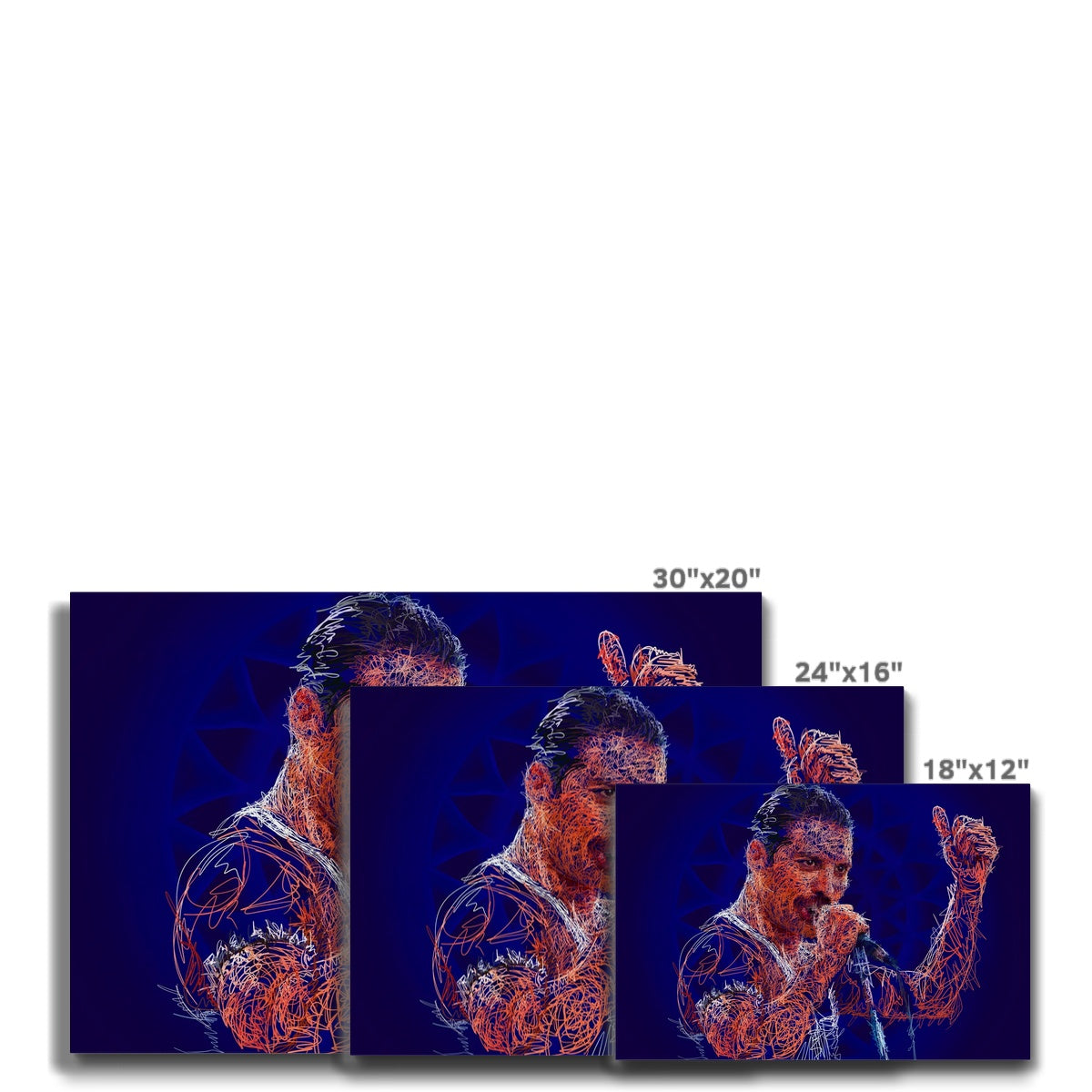Frequency of Freddy Eco Canvas