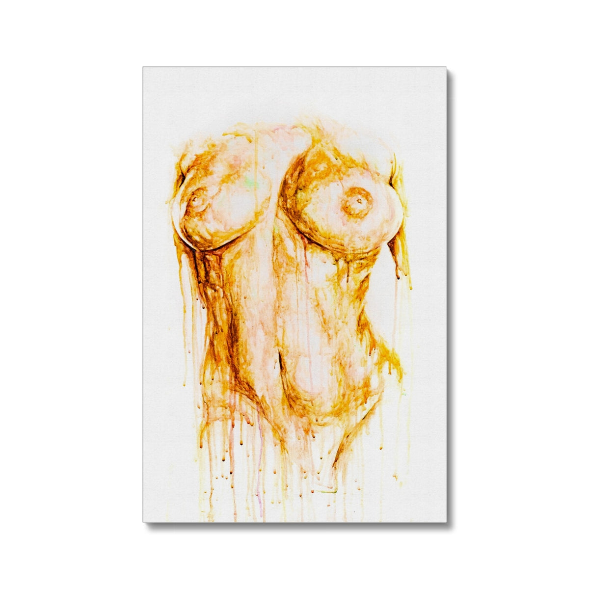 Female Torso Canvas