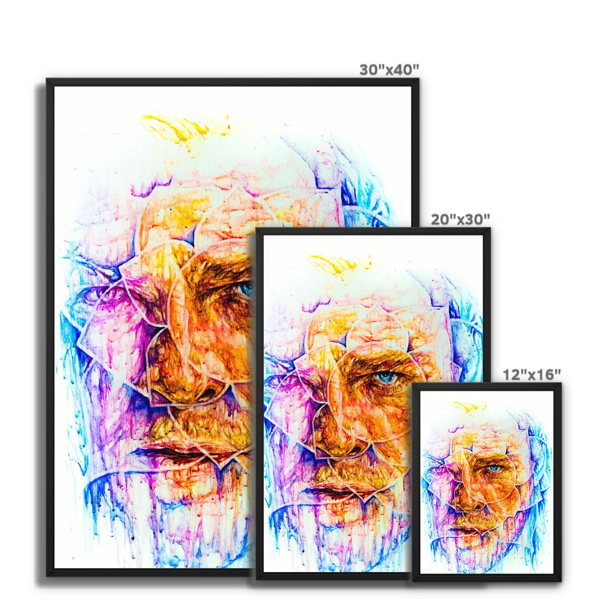 Thor Sahasrara Framed Canvas