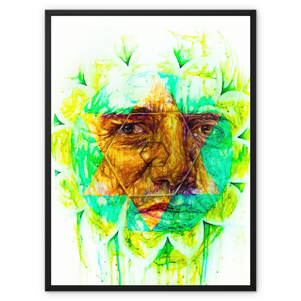 Hulk Anahata Framed Canvas