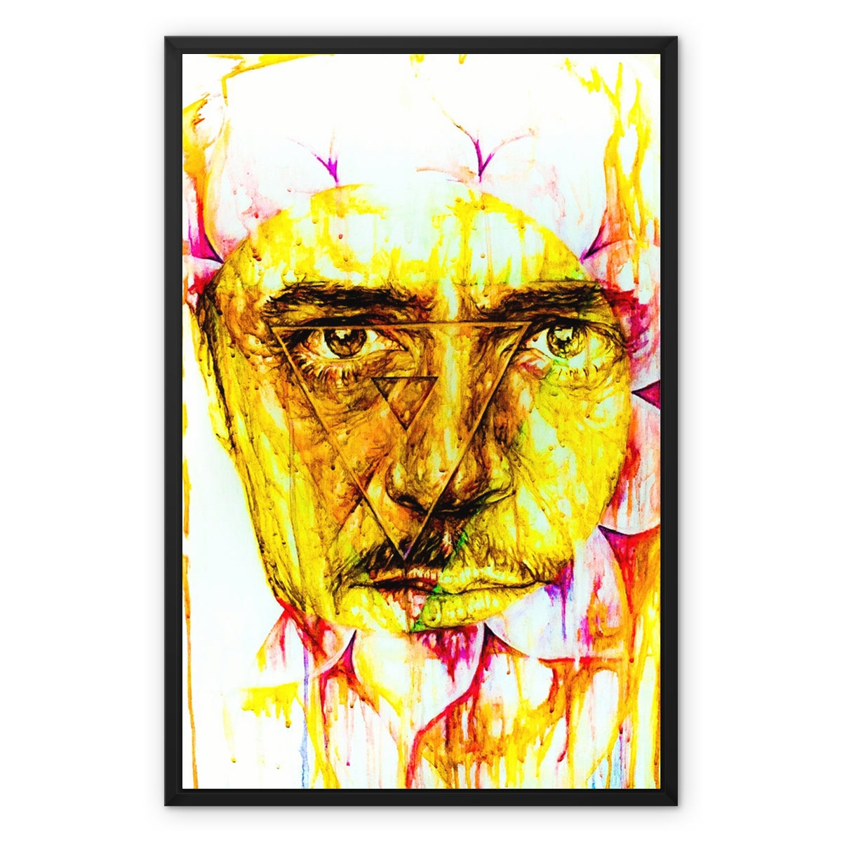 Iron Manipura Framed Canvas