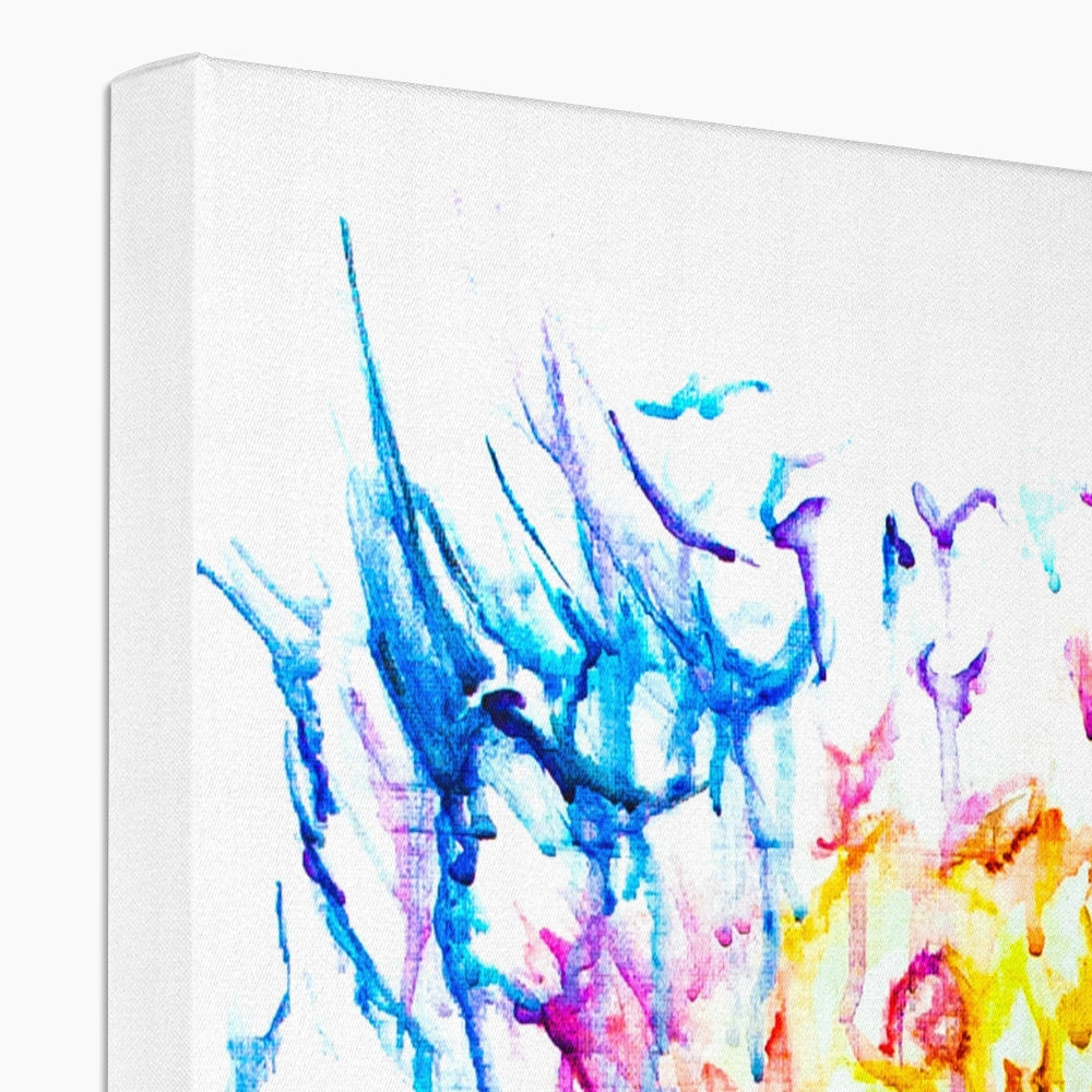 Looming Leo Canvas
