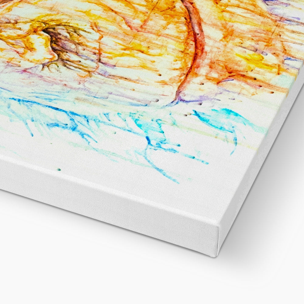 Melancholy Malcolm Eco Canvas