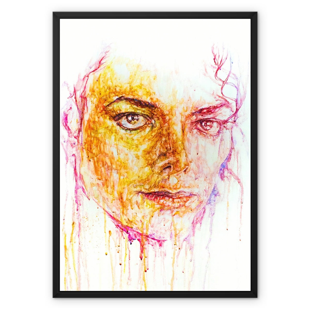 Michael Jackson Framed Canvas