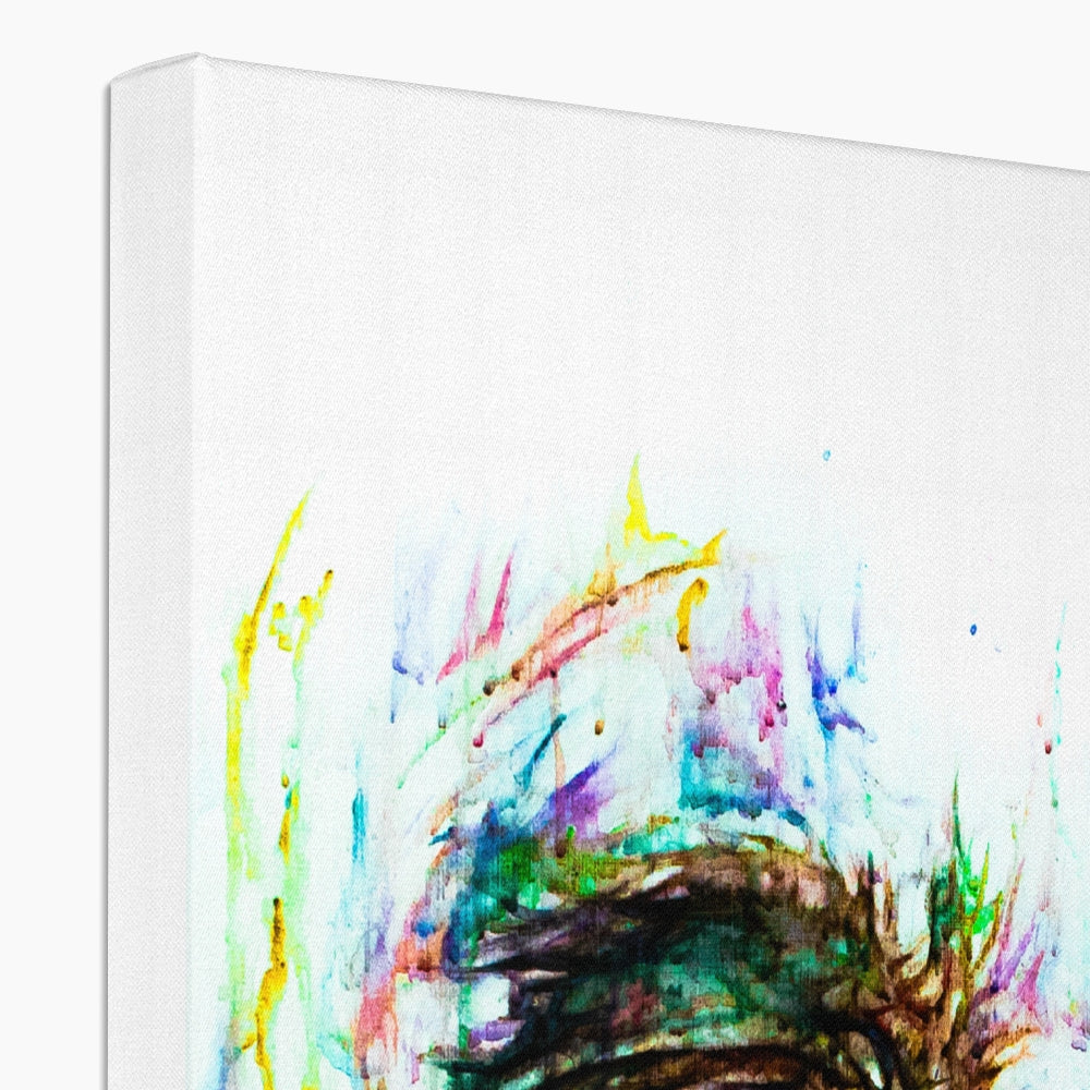 Laughing Ledger Canvas