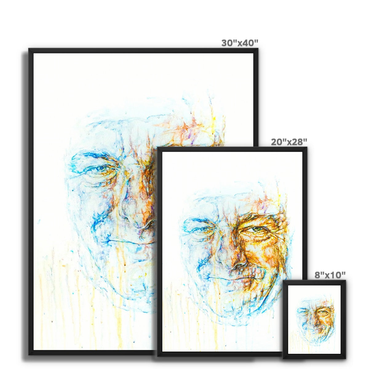 James Gandolfini Framed Canvas