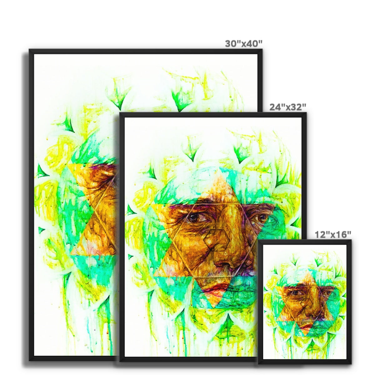 Hulk Anahata Framed Canvas