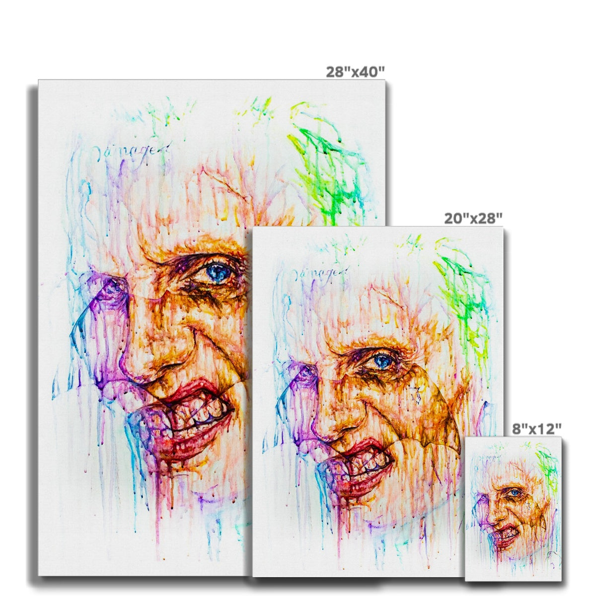 Laughing Leto Canvas