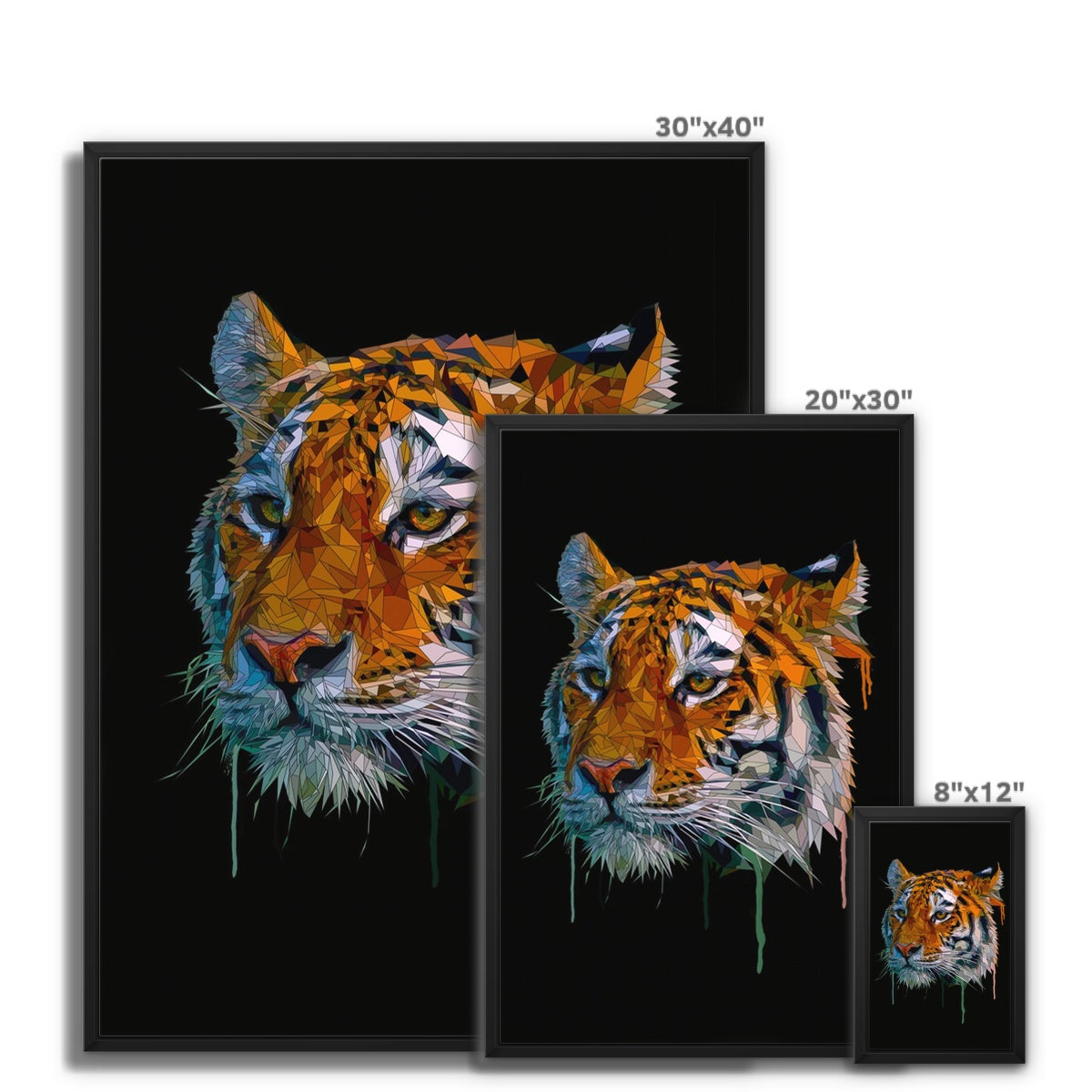 Tiger Framed Canvas
