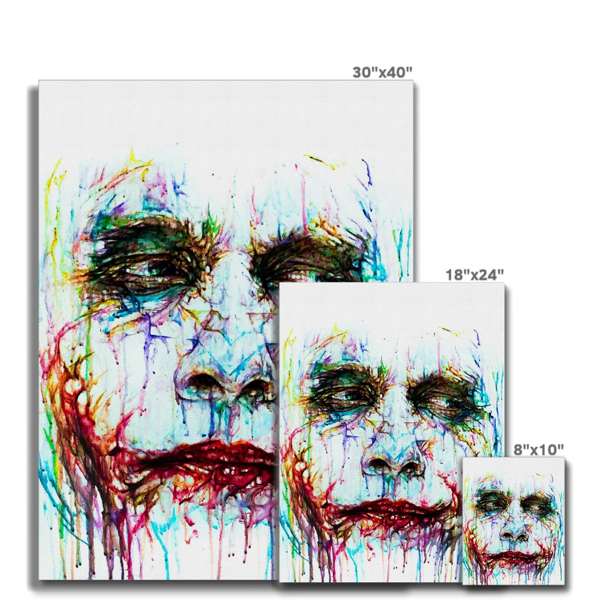 Laughing Ledger Canvas