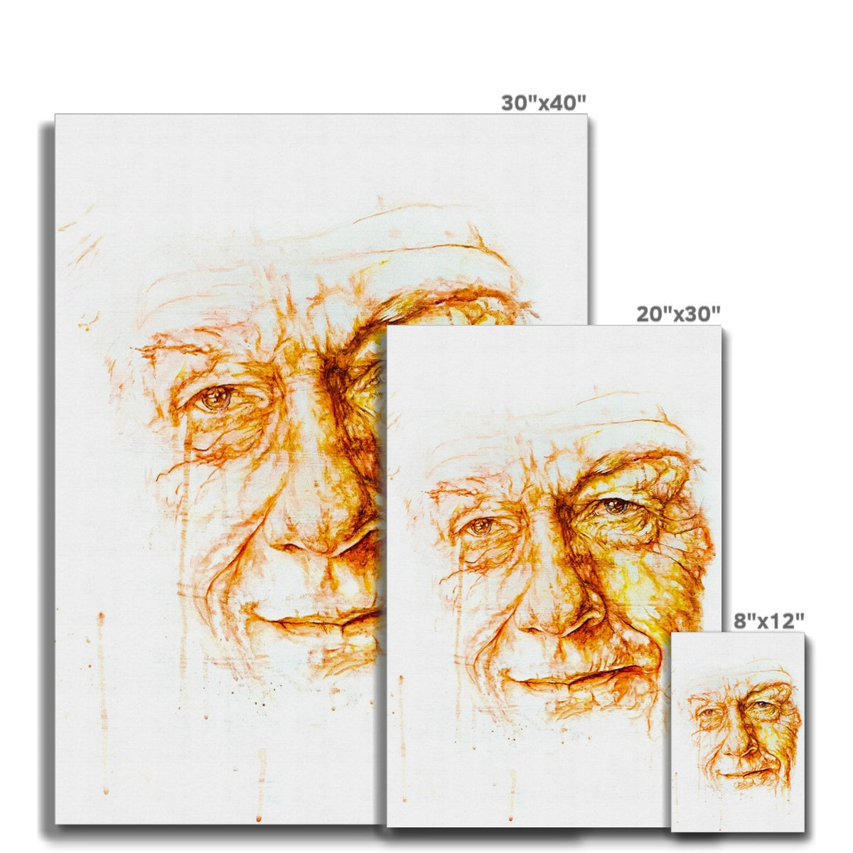 John Hurt Canvas