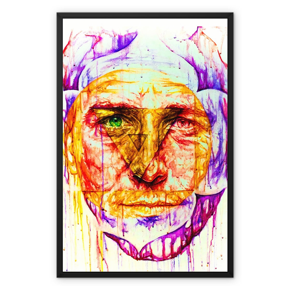 Ant Muladhara Framed Canvas