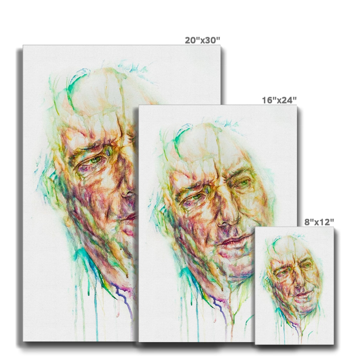 Alan Rickman Eco Canvas