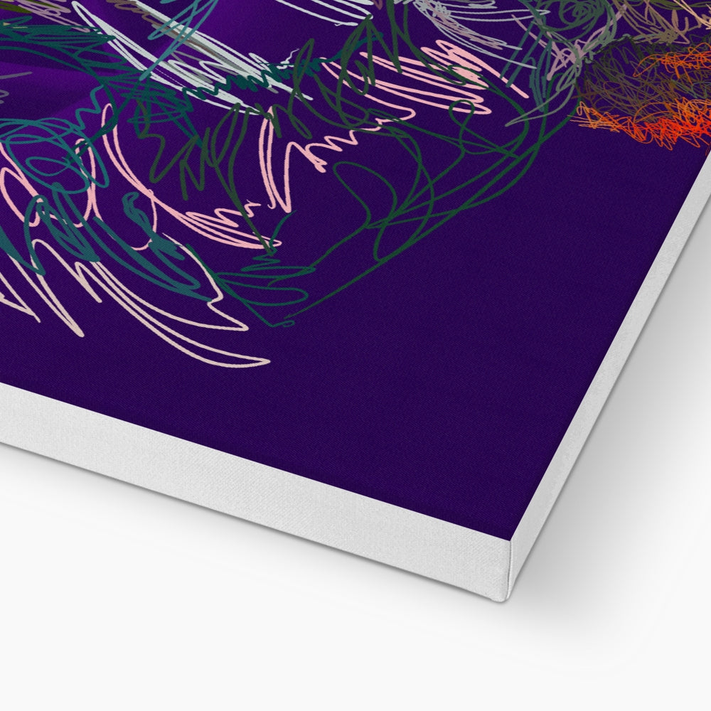 Prince Frequency Canvas