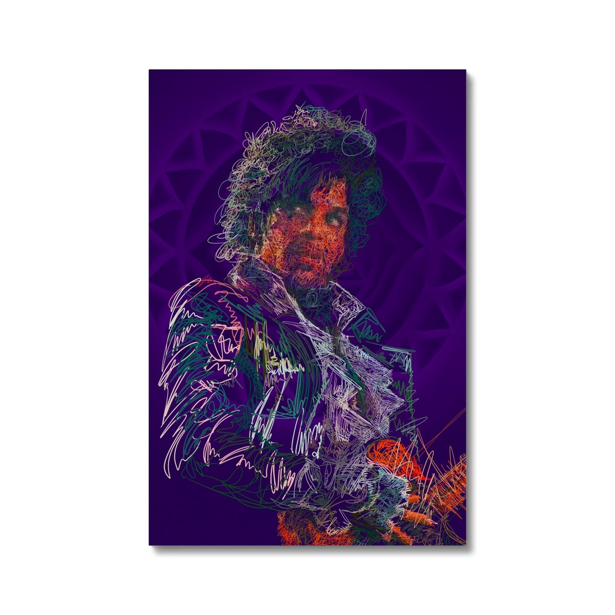 Prince Frequency Canvas