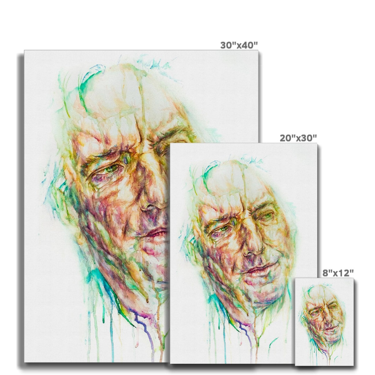 Alan Rickman Canvas