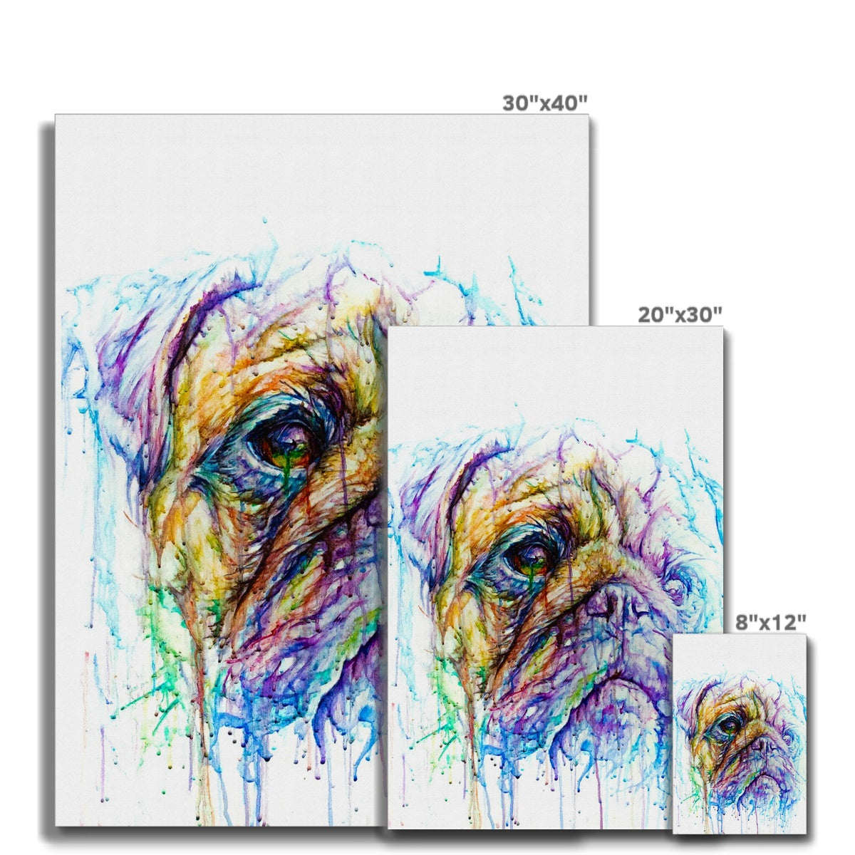 Puggy Canvas