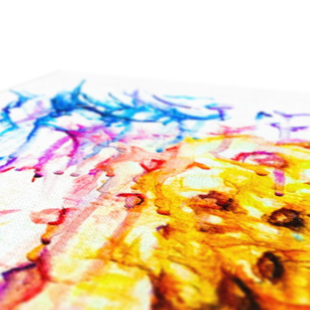 Looming Leo Canvas