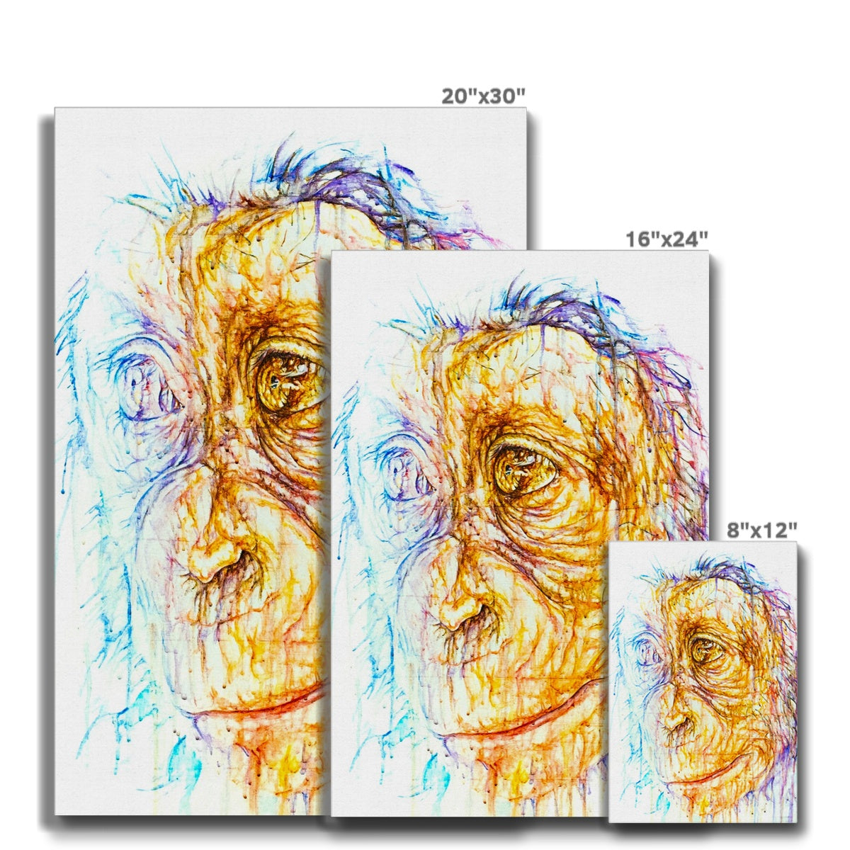 Melancholy Malcolm Eco Canvas