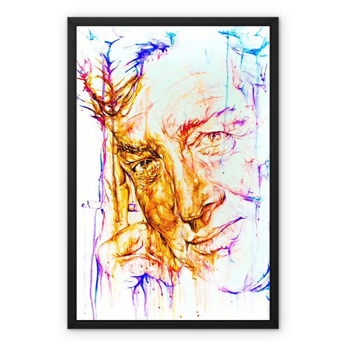 Dean Martin Framed Canvas