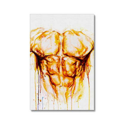 Male Torso Canvas