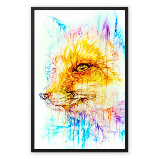 Foxy Framed Canvas